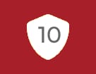 10 Years Guaranteed Against Fading