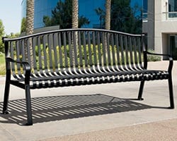 Metal park benches for sale new arrivals