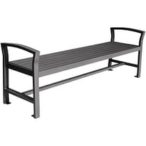 Hannah Backless Bench