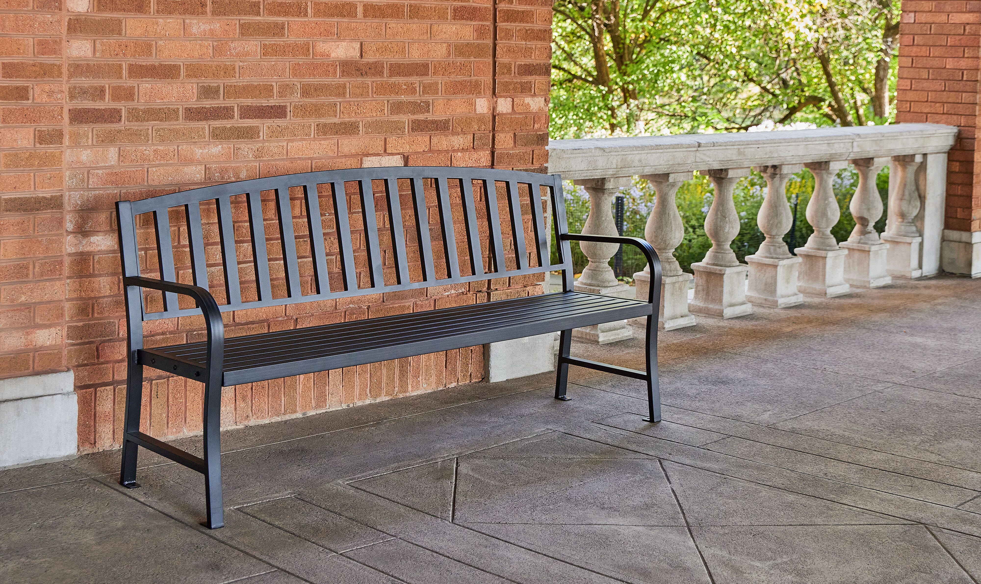 Stella Aluminum Benches - - TreeTop Products