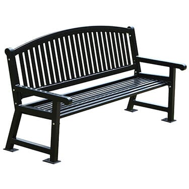 Lincoln Park Arched Back Bench