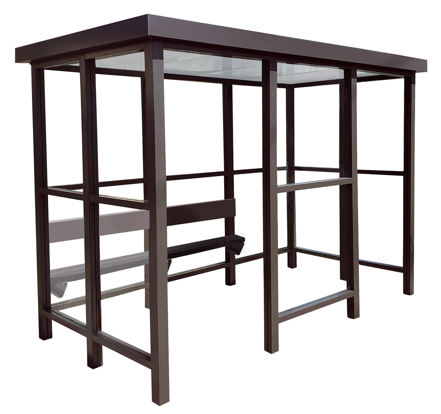 Flat Roof Bus Shelters