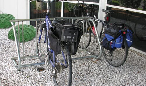 Traditional Galvanized PLUS Bike Racks - Main Image