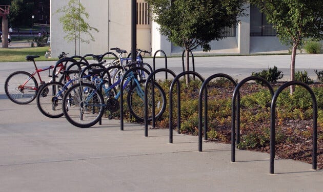 Bike discount parking rack