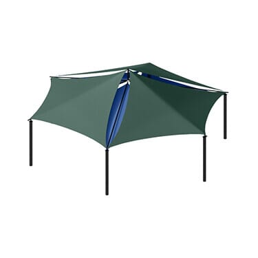 Sand Dollar Sail Shade - 36 Ft. Dia. x 8 Ft. High