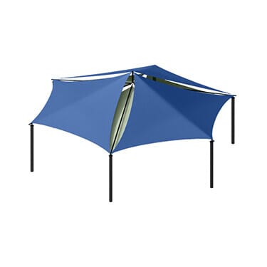 Sand Dollar Sail Shade - 20 Ft. Dia. x 8 Ft. High
