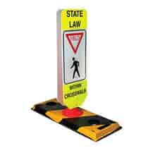 Pedestrian Crosswalk System: State Law - Yield