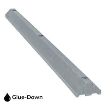 Mighty-Mite 3" Low Profile Glue Down Wheel Stop