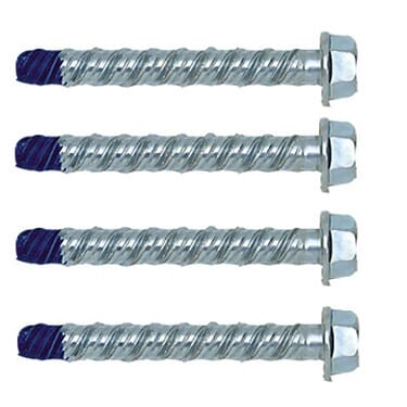 Set of 4 Asphalt Anchor Bolts (One Base)