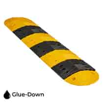 Glue-Down Premium Rubber Speed Bump