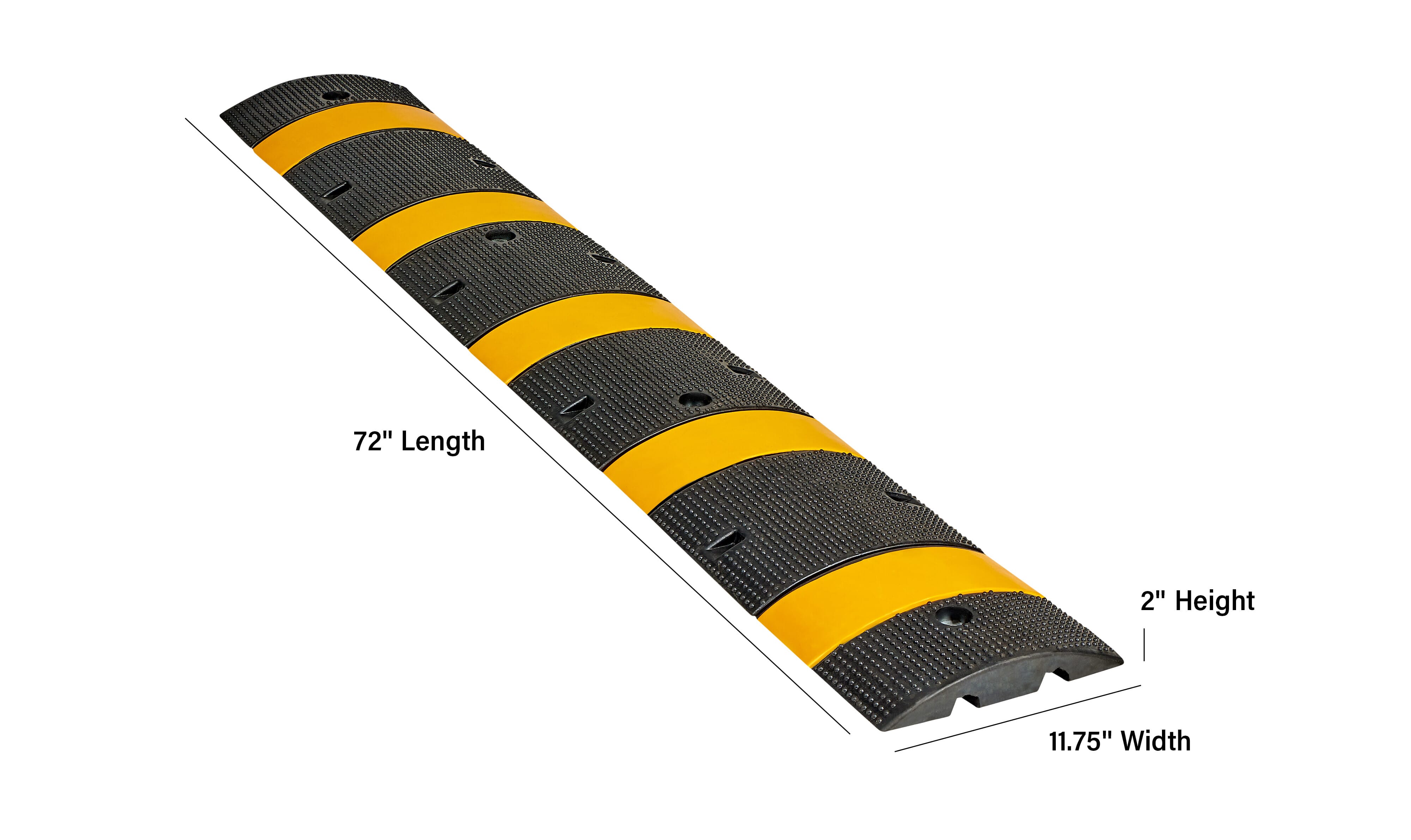 Safety-Striped Speed Bump Kits SB-23 - - Barco Products