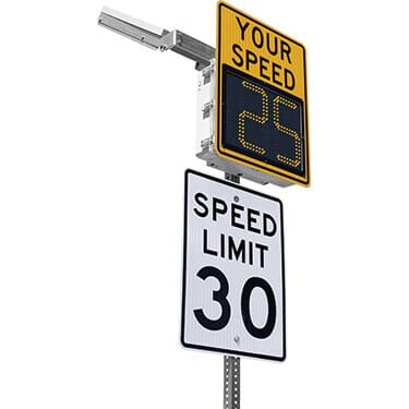 Cloud Connected Radar Signs