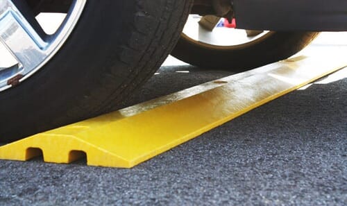Safety Yellow Speed Bumps - - Speed Bumps & Humps by TreeTop Products