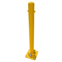 Bolt-Down Metal Collapsible Bollard/ 3" x 36" Bollard