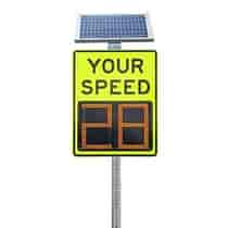 Speed Aware Radar Speed Signs
