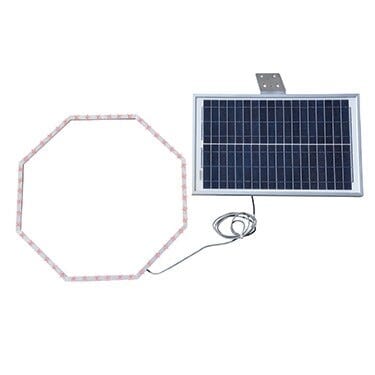 Add-A-Flash 30" Stop Solar Sign Kit