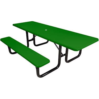 Fiberglass Rectangular Wheelchair Accessible Picnic Tables