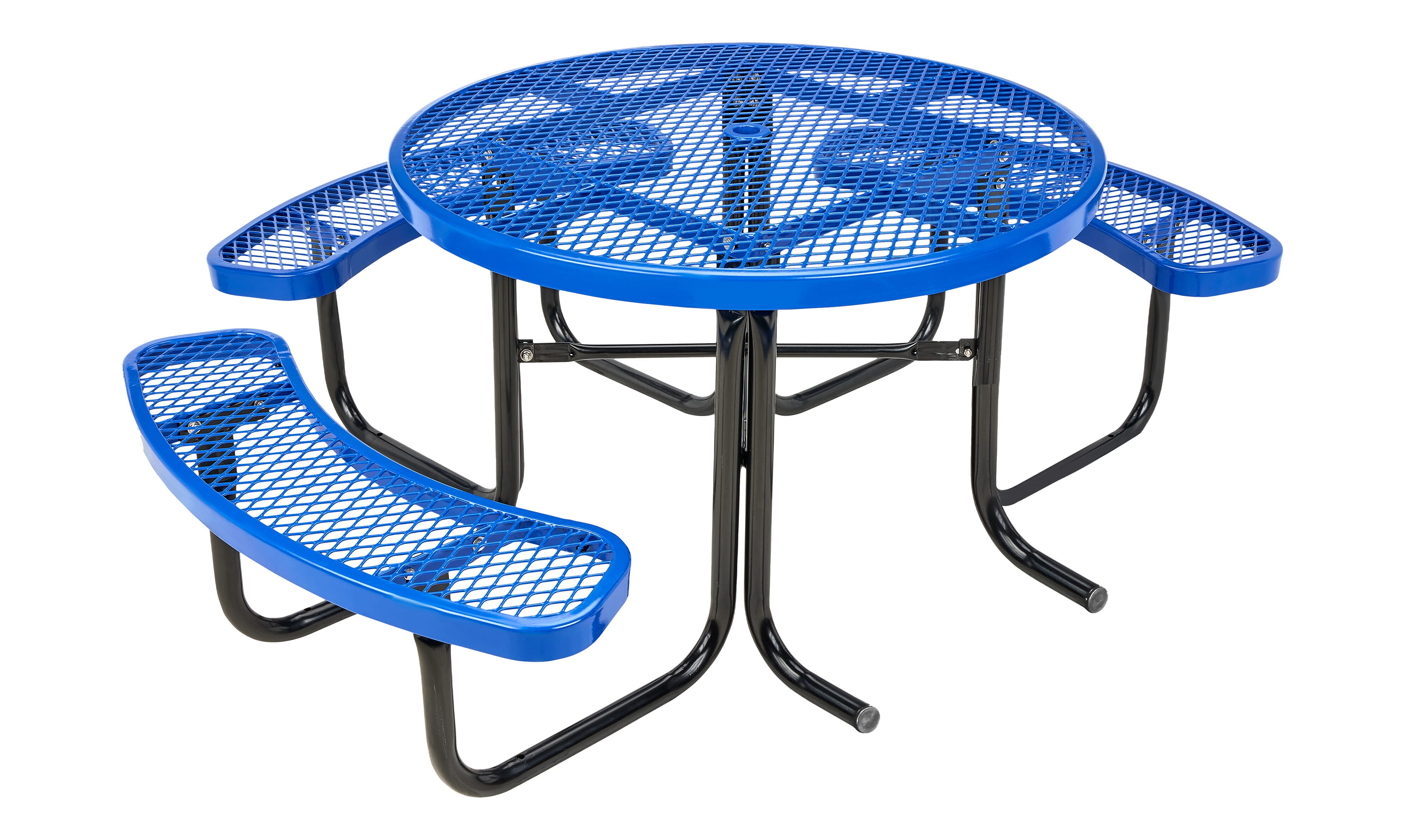 SuperSaver™ Commercial Round Wheelchair Accessible Picnic Table PT