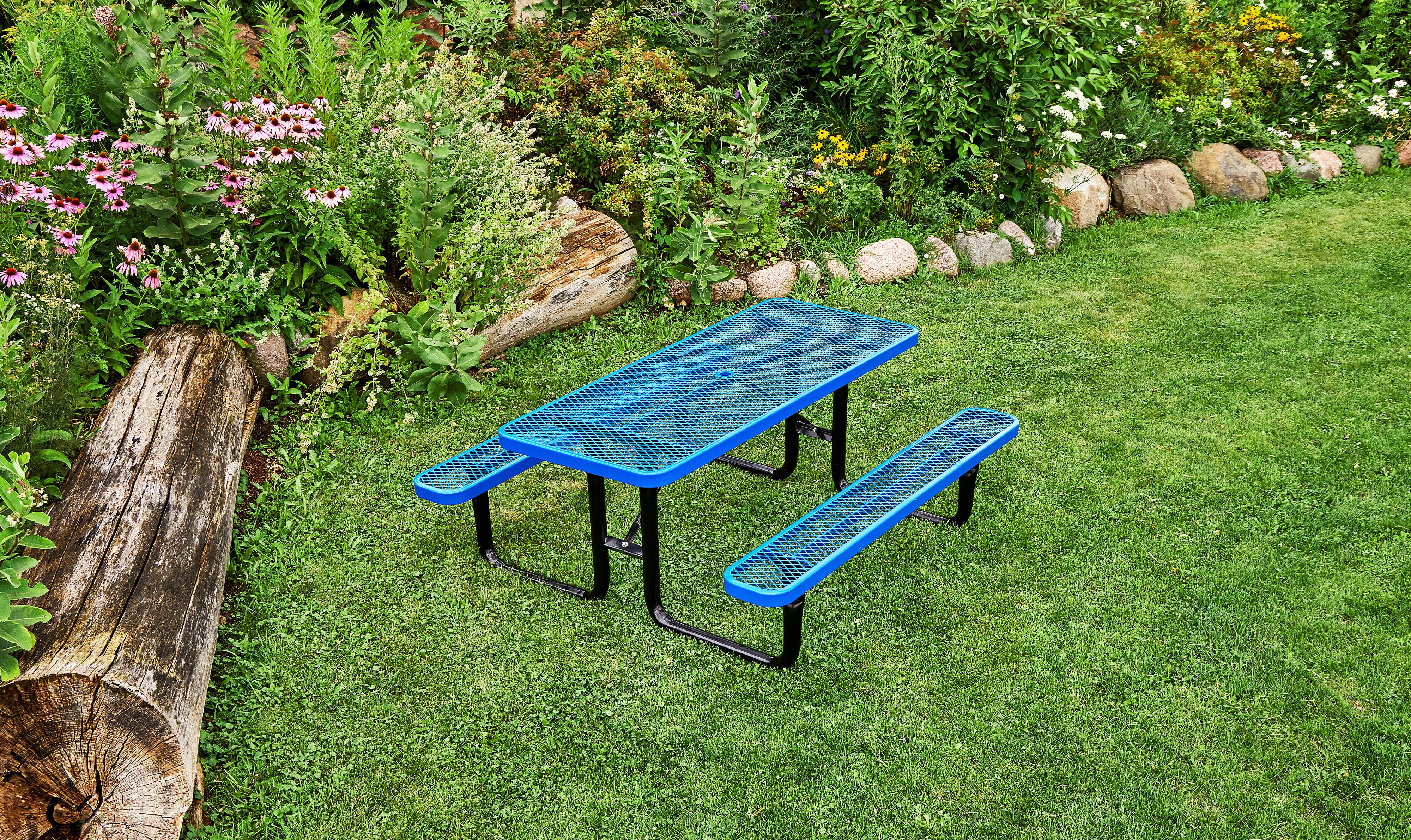 SuperSaver™ Commercial Rectangular Picnic Tables PT-80 - - Barco