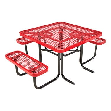 The City™ Series Square Wheelchair Accessible Picnic Tables