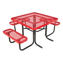 The City™ Series Square Wheelchair Accessible Picnic Tables