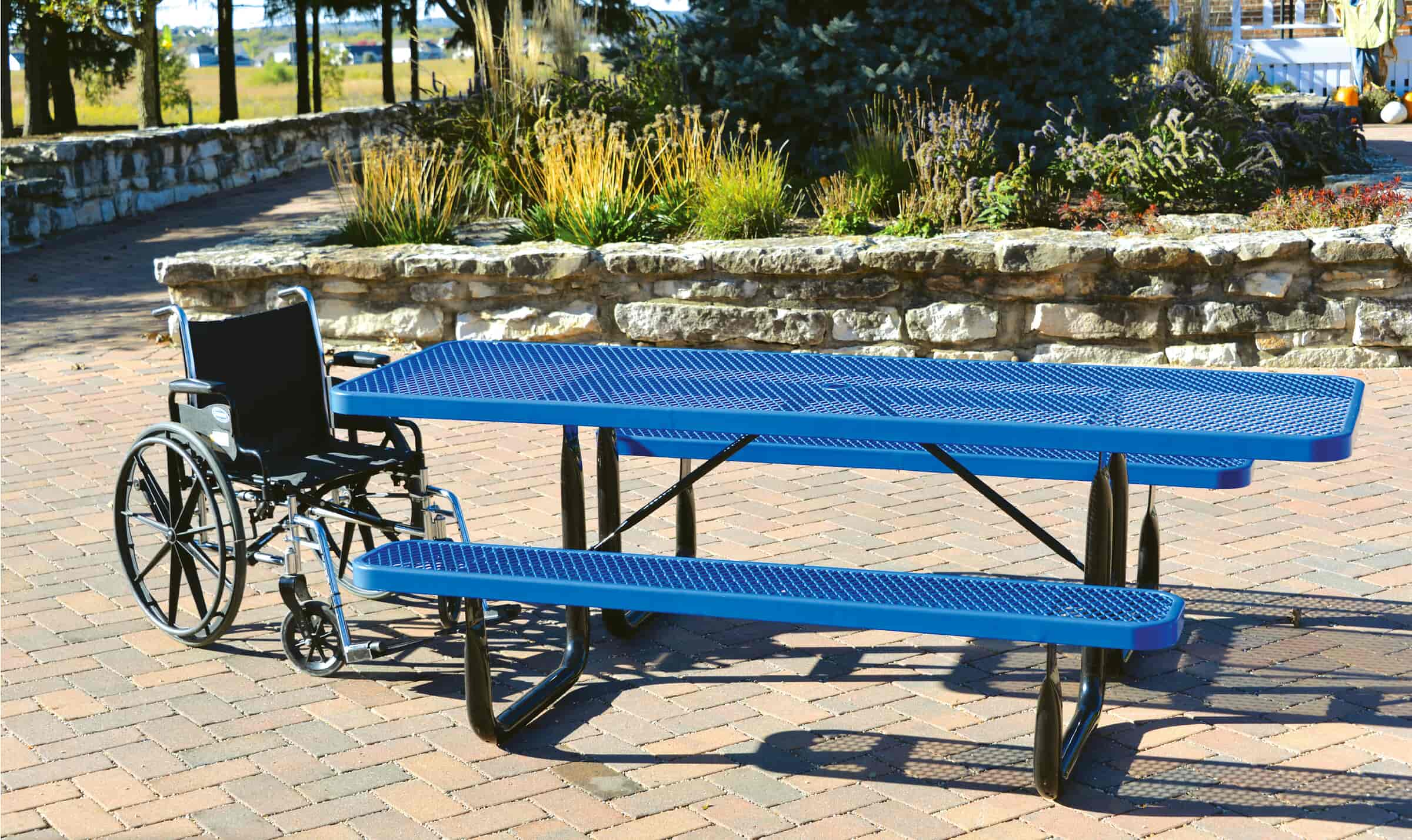 The City™ Series Rectangular Wheelchair Accessible Picnic Tables