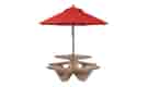 Dixon Umbrella for Concrete Tables