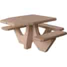 Square ADA Concrete Tables