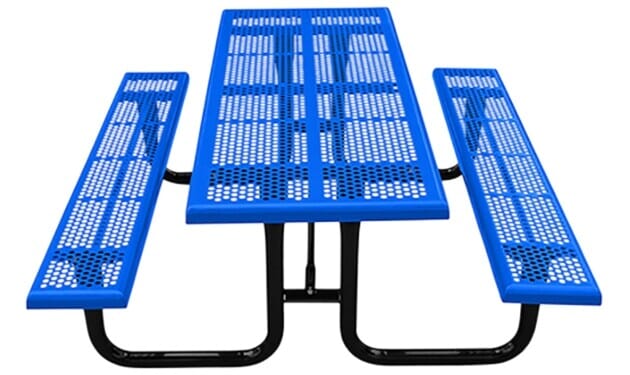 Comfort™ Series Rectangular Picnic Tables PT-114 - - Barco Products