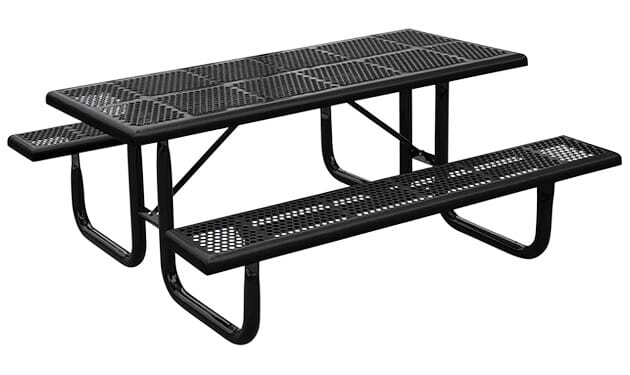 Comfort™ Series Rectangular Picnic Tables PT-114 - - Barco Products