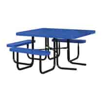 (ADA - 1 Chair) SuperSaver™ Commercial Square Picnic Table