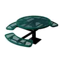 The City™ Series Round Pedestal ADA Picnic Tables