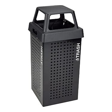 BrightStream Outdoor 36 Gallon Trash Receptacle