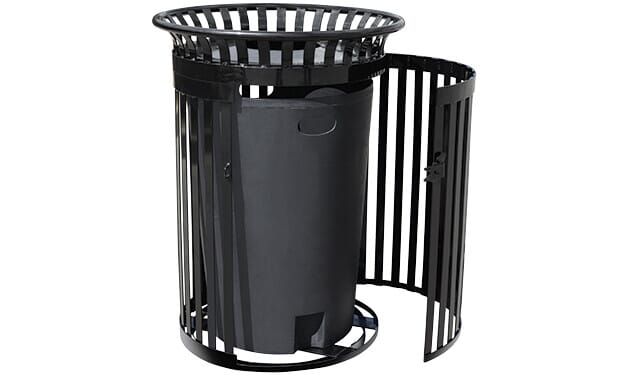 Cassidy-Plus 45 Gallon Receptacles with Side Door WR-136 - - Barco