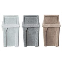 Baldwin Square Receptacles