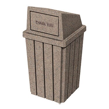 Arwin Square Receptacles