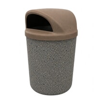 Round Concrete Receptacles
