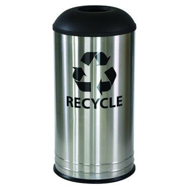 Cadence Stainless Steel Recycling Container