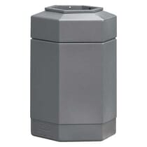 Mini Hex Commercial Trash Containers