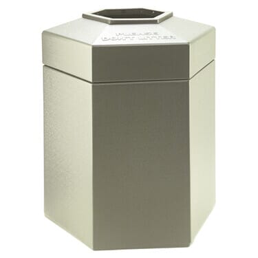 Big Hex Litter Receptacles