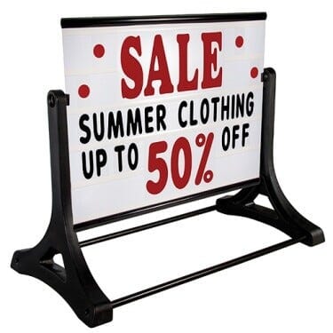 Streetside Large A-Frame Signs