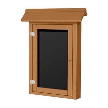 Small Wall Mount Vertical Message Centers