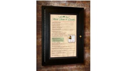 Menu Enclosures