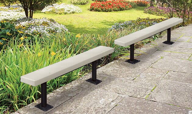 Outdoor backless discount benches under 100