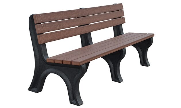 Real on sale wood bench