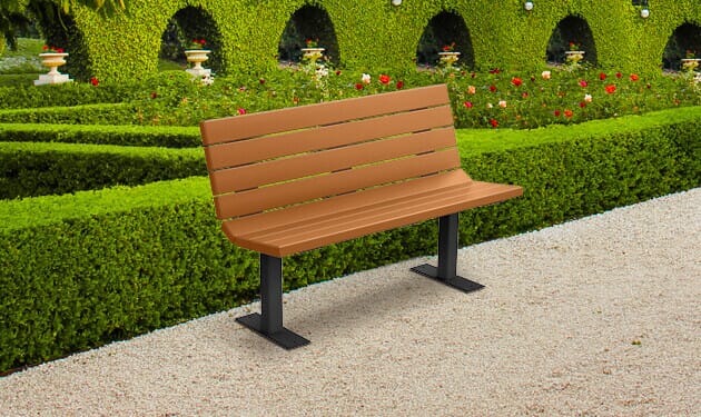 Lightweight garden online bench