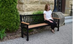 Aurora Straight Back Bench