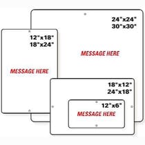 Custom Aluminum Signs
