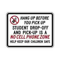 Hang Up Before You Pick Up Student Drop-Off Is A No Cell Phone Zone