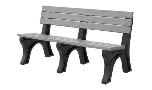 B and q online wooden bench